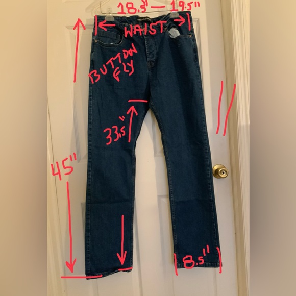 DOUBLE DOWN, DENIM STRETCH BLEND JEANS. TWINS - Picture 2 of 15